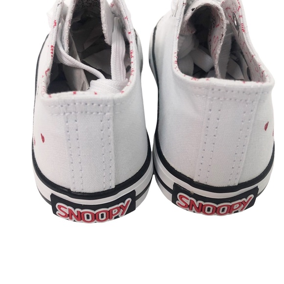Peanuts Snoopy Heart Valentines Sneakers Girls - Picture 4 of 5